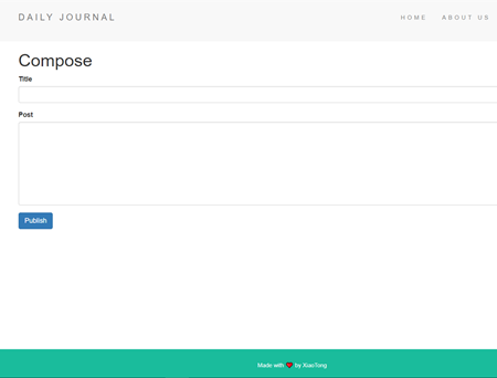 MONGOOSE DAILY JOURNAL APP