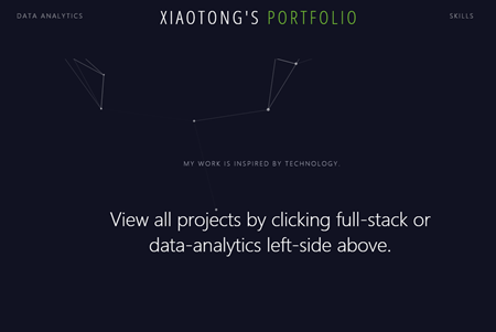 XIAOTONG'S PORTFOLIO SITE